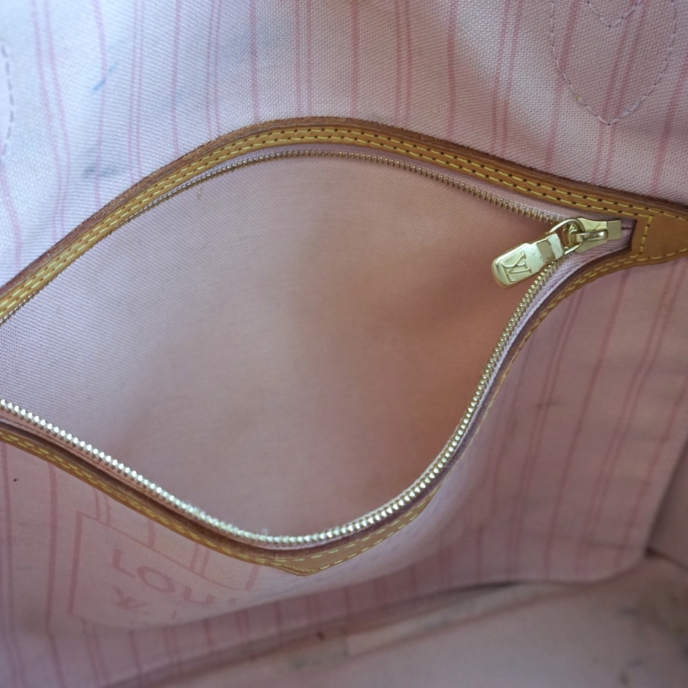 Neverfull New Model Classic Mm Tote Shoulder Bag - Picture 7 of 8